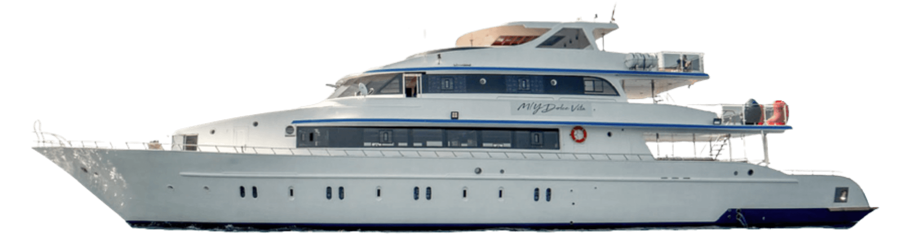 M/Y Dolce Vita — technical view of the boat